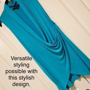 NWOT Swimsuit Coverup, One Size, Teal colored